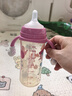 貝親奶瓶  ppsu奶瓶 防脹氣奶瓶 嬰兒奶瓶寬口徑雙把手迪士尼聯(lián)名款 米妮 330ml 9-12月 +原裝重力球吸管 曬單實(shí)拍圖