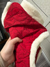 巴拉巴拉寶寶馬甲夾棉2025新款男女童背心新年本命年拜年服大紅色加絨上衣 紅色調00366 110 曬單實(shí)拍圖