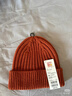 優(yōu)衣庫男裝女裝HEATTECH針織帽子毛線(xiàn)帽防寒保暖478303 09 黑色 均碼(45 cm) 曬單實(shí)拍圖