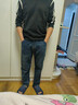 真維斯（Jeanswest）牛仔褲男士秋冬季寬松直筒彈力男褲2025新款復古休閑長(cháng)褲子男 0060懷舊藍加絨 32 碼(2尺5) 曬單實(shí)拍圖