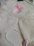 JIOESC小白兔情趣內衣兔子cos角色扮演2025新款動(dòng)物可愛(ài)純欲女性感毛絨 白 【兔耳帽子+毛絨文胸+手環(huán)*2+蝴蝶結內褲+兔尾巴】 均碼 曬單實(shí)拍圖