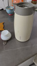 恩爾美（nRMEi）保溫壺家用大容量316不銹鋼保溫72小時(shí)以上暖熱水瓶長(cháng)效保溫水壺 牛奶白2L【升級316+經(jīng)典款】 曬單實(shí)拍圖