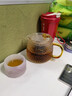 茗光茶壺玻璃錘紋水家用煮茶耐高溫花茶茶具過(guò)濾泡茶壺350ml 曬單實(shí)拍圖