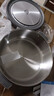 美的（Midea）0涂層電火鍋不銹鋼火鍋專(zhuān)用鍋分體可拆全鋼速沸電火鍋電熱鍋多功能鍋6.5L電煮鍋多用途鍋HGS30G1 曬單實(shí)拍圖