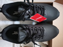 特步（XTEP）跑步鞋男鞋25年春季革面跑鞋耐磨防滑輕盈耐磨休閑運動(dòng)通勤鞋子男 黑 42 曬單實(shí)拍圖
