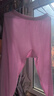 北極絨中老年人純棉秋褲女士大碼媽媽高腰老式棉毛褲線(xiàn)褲粉色+杏色4XL 曬單實(shí)拍圖