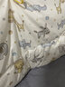 威爾基布料純棉嬰兒棉布a類(lèi)做衣服布卡通嬰幼兒布頭做被子被套加厚布料 可愛(ài)動(dòng)物 曬單實(shí)拍圖
