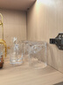 京東京造 玻璃杯 加厚冰川泡茶水分離咖啡牛奶杯子高顏值250ml四只裝 曬單實(shí)拍圖