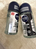 妮維雅（NIVEA）抑汗香體止汗露腋下干爽滾珠男士黑白出眾爽身走珠液50ml*2新年 曬單實(shí)拍圖