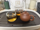 藏壺天下宜興紫砂壺純手工小容量泡茶壺家用功夫茶具清水泥文旦壺 文旦壺 曬單實(shí)拍圖
