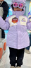 安踏兒童羽絨服男小童裝2025年冬季加厚保暖眼鏡款冰甲上衣外套棉服 【女寶冰甲】和風(fēng)紫-1 120 cm 曬單實(shí)拍圖
