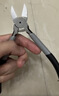 得力（deli）6英寸專(zhuān)業(yè)級鉻釩鋼水口鉗水口剪電子剪塑料鉗斜口鉗模型剪電線(xiàn) 曬單實(shí)拍圖