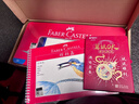 輝柏嘉（Faber-castell）水溶性彩鉛筆彩色鉛筆72色+16K細紋230g20頁(yè)繪畫(huà)本繪畫(huà)筆套裝115973紅鐵盒裝美術(shù)寫(xiě)生 曬單實(shí)拍圖