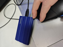三星（SAMSUNG）1TB Type-c接口 移動(dòng)固態(tài)硬盤(pán) T7 Shield魔力藍 NVMe讀速1050MB/s  手機直連筆記本外接 三防保護 曬單實(shí)拍圖