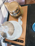 友家鋪子（Biooner）全自動(dòng)上水電熱水壺燒水壺家用辦公茶臺一體機茶桌茶幾嵌入式茶具套裝 RY-A1金色保溫1L 曬單實(shí)拍圖