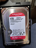 西部數據（WD）NAS機械硬盤(pán) WD Red Plus 西數紅盤(pán) 4TB 5400轉128MB SATA CMR垂直 NAS專(zhuān)用硬盤(pán) 3.5英寸 WD40EFZZ 曬單實(shí)拍圖
