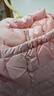 優(yōu)衣庫嬰幼兒寶寶PUFFTECH空氣棉服可機洗拉鏈連帽外套478427 10 水粉色 90 曬單實(shí)拍圖