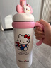 LIKE BB三麗鷗hellokitty保溫杯子大容量吸管水杯女生高顏值可愛(ài)冰霸禮物 凱蒂貓-960ml【316控溫-保溫/保冷】 送杯刷+DIY 曬單實(shí)拍圖