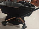 貝仕龍騰嬰兒車(chē)推車(chē)遛娃神器可坐可躺寶寶嬰幼兒輕便高景觀(guān)雙向 黑金騎士+睡籃 曬單實(shí)拍圖