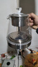 豐谷全自動(dòng)上水電熱水壺 茶臺燒水壺 家用辦公嵌入式茶桌茶幾一體機茶具電茶爐套裝 1L （37*20cm）底部上水銀色-蒸茶款 曬單實(shí)拍圖