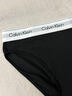 Calvin Klein內衣【摩登引力帶】ck棉質(zhì)襠高腰比基尼三角內褲女 UB1-太空黑 XS 曬單實(shí)拍圖