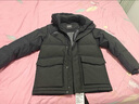 波司登（BOSIDENG）25年商場(chǎng)同款極寒羽絨服男款90鵝絨科技蓄熱連帽保暖加厚百搭外套 黑色8056-至高抵御-20°C M 175/96A 體重約130-140斤 曬單實(shí)拍圖