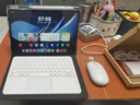 B.O.W2024新款華為平板藍牙鍵盤(pán)matepad11.5s保護套適用air12智能觸控磁吸可拆分套一體帶筆槽Pro11寸殼 雅致黑【720°旋轉保護套+觸控鍵盤(pán)辦公四件套】 華為MatePad A 曬單實(shí)拍圖