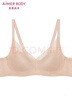 愛(ài)慕美體空氣舒緩3/4無(wú)托中厚模杯隱孔文胸AD170611 AD110611裸膚色 軟托 85B 曬單實(shí)拍圖