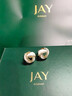 Jay 2025新款無(wú)耳洞耳夾女花朵耳骨夾耳飾送女友新年禮物 曬單實(shí)拍圖