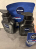 妮維雅（NIVEA）男士洗面奶保濕收縮毛孔深黑DEEP控油細致毛孔潔面雙支套裝 曬單實(shí)拍圖