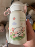 虎牌（TIGER）2025新款大容量保溫杯子女生高顏值食品級316直飲吸管杯學(xué)生便攜 花花小狗粉星球杯500ml【密封防漏】 +杯刷 曬單實(shí)拍圖