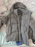 坦博爾兒童羽絨服女童短款可脫卸帽運動(dòng)面包服TC5530311Z 高質(zhì)灰 150 曬單實(shí)拍圖