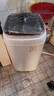 榮事達（Royalstar）脫水機甩干機家用低噪運行大容量嬰兒內衣內褲甩干桶脫水桶宿舍公寓出租房 12KG黑蓋 【 加厚不銹鋼內桶】 三年換新 曬單實(shí)拍圖