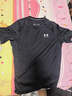安德瑪（Under Armour）HeatGear Armour男子透氣訓練運動(dòng)短袖緊身衣1361518 黑色001 XL 曬單實(shí)拍圖