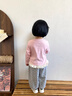 班喜迪女童長(cháng)袖t恤春裝2026新款洋氣兒童上衣寶寶公主衣服春秋裝打底衫 粉色 90 曬單實(shí)拍圖