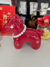 貝漢美（BHM）馬年擺件文創(chuàng  )禮物桌面客廳新年高檔公司年會(huì )伴手禮本命年吉祥物 【龍駒燃霞·赤焰駿】好運馬紅色小號（禮盒裝） 曬單實(shí)拍圖