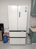 美的（Midea）M60系列550機皇法式冰箱多門(mén)四開(kāi)門(mén)純平全嵌雙系統雙循環(huán)自動(dòng)制冰一體機大容量一級能效政府補貼 MR-550WUFIPZE 白色 美的機皇 曬單實(shí)拍圖