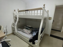 臨稚櫻桃木上下床實(shí)木兒童床男孩女孩高低床臥室上下鋪成人雙層子母床 爬梯款 上鋪寬1.15米下鋪寬1.35米 曬單實(shí)拍圖
