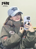 F426【趙露思同款】冬季新款美式復古連帽毛領(lǐng)派克棉服 軍綠色 S 曬單實(shí)拍圖