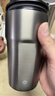 京東京造保溫杯 咖啡杯水杯男士女兒童學(xué)生伴手禮品316不銹鋼 銀灰色480ml 曬單實(shí)拍圖