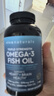 Viva Naturals美國進(jìn)口高純度rTG結構深海魚(yú)油DPA天然omega3歐米伽3軟膠囊180粒 曬單實(shí)拍圖
