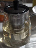 金灶（KAMJOVE）泡茶壺飄逸杯 耐熱玻璃茶具功夫辦公室花茶壺 茶水分離杯茶壺家用 A-19加長(cháng)濾籃 750ml 曬單實(shí)拍圖