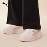 彪馬（PUMA）厚底鞋|復古增高小白鞋女款冬美拉德松糕鞋KARMEN 397457 粉色-迷霧紫-11 39 曬單實(shí)拍圖