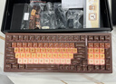 新盟S98Pro復古無(wú)線(xiàn)藍牙三模有線(xiàn)機械鍵盤(pán)客制化熱插拔電競游戲麻將音靜音機械軸辦公打字手感好女生98 焦糖布朗尼小熊-烏梅子Pro軸-6000毫安 曬單實(shí)拍圖