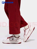 FILA FUSION斐樂(lè )潮牌BANK2板鞋女士2026新年紅色小白鞋休閑鞋女鞋 香雪白/酒紅色-WW 36 曬單實(shí)拍圖