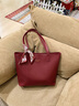 CADUNI KAISER托特包包女包紅色新娘婚包品牌腋下單肩生日禮物高級感送女友老婆 【安哥拉紅】實(shí)用走心 時(shí)尚輕奢百搭通勤大包 曬單實(shí)拍圖