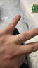 曼禾S925銀戒指情侶對戒一對求婚鉆戒開(kāi)口女款男士女生尾戒跨新年禮物 曬單實(shí)拍圖