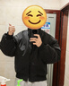 卡圖弛美式短款飛行員夾棉夾克棉服男秋冬季寬松加厚不臃腫棉上衣服外套 黑色 【棉服款】 XL 曬單實(shí)拍圖