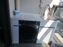 海爾洗衣機一體柜臺盆陽(yáng)臺洗衣臺盆組合柜蜂窩鋁洗衣機柜4902 曬單實(shí)拍圖