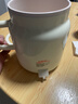 JIEXG養生壺 熱牛奶杯 養生杯 煮茶花茶銀耳靜音 熱牛奶神器燒水壺辦公室燒水杯 熱奶杯 0.8L 【升級容量】多功能燉煮 曬單實(shí)拍圖